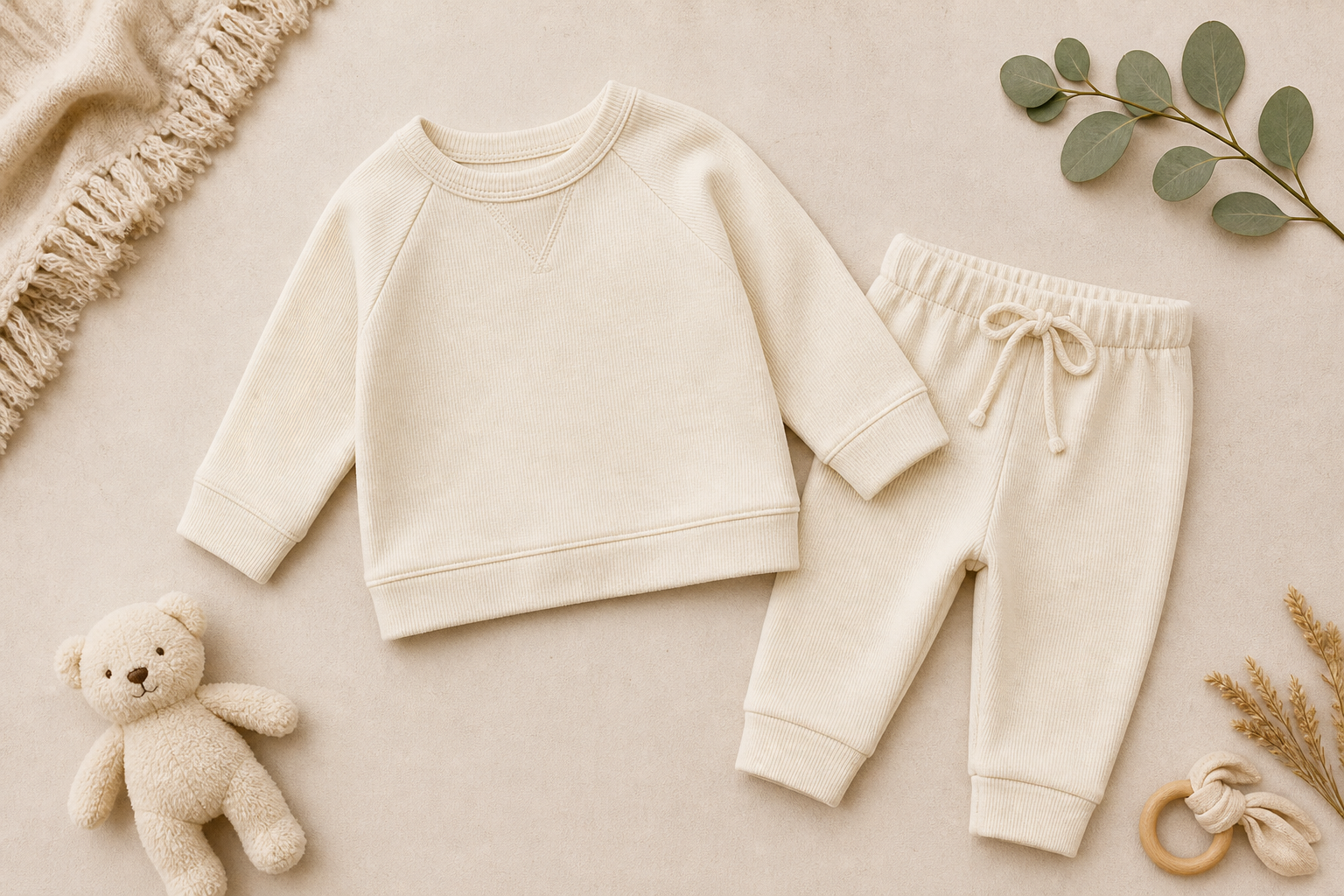 Soft Knit Two-Piece Set